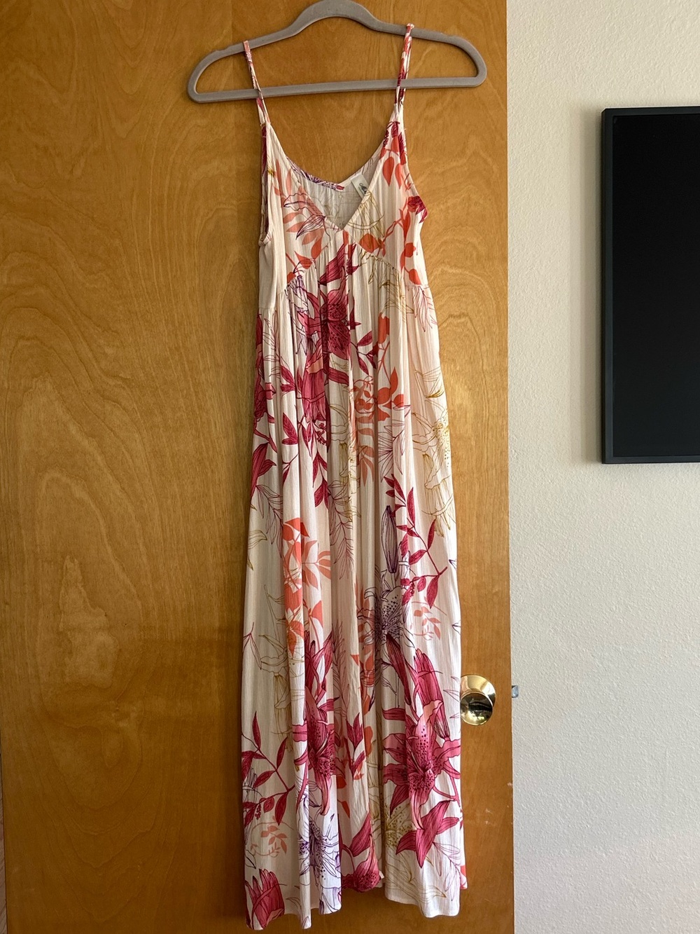 NWOT Mahina Hawaii Floral Maxi Summer Dress